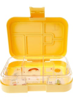 TINY WHEEL Bento Box Yellow 6 Compartments 800104  - Image 1