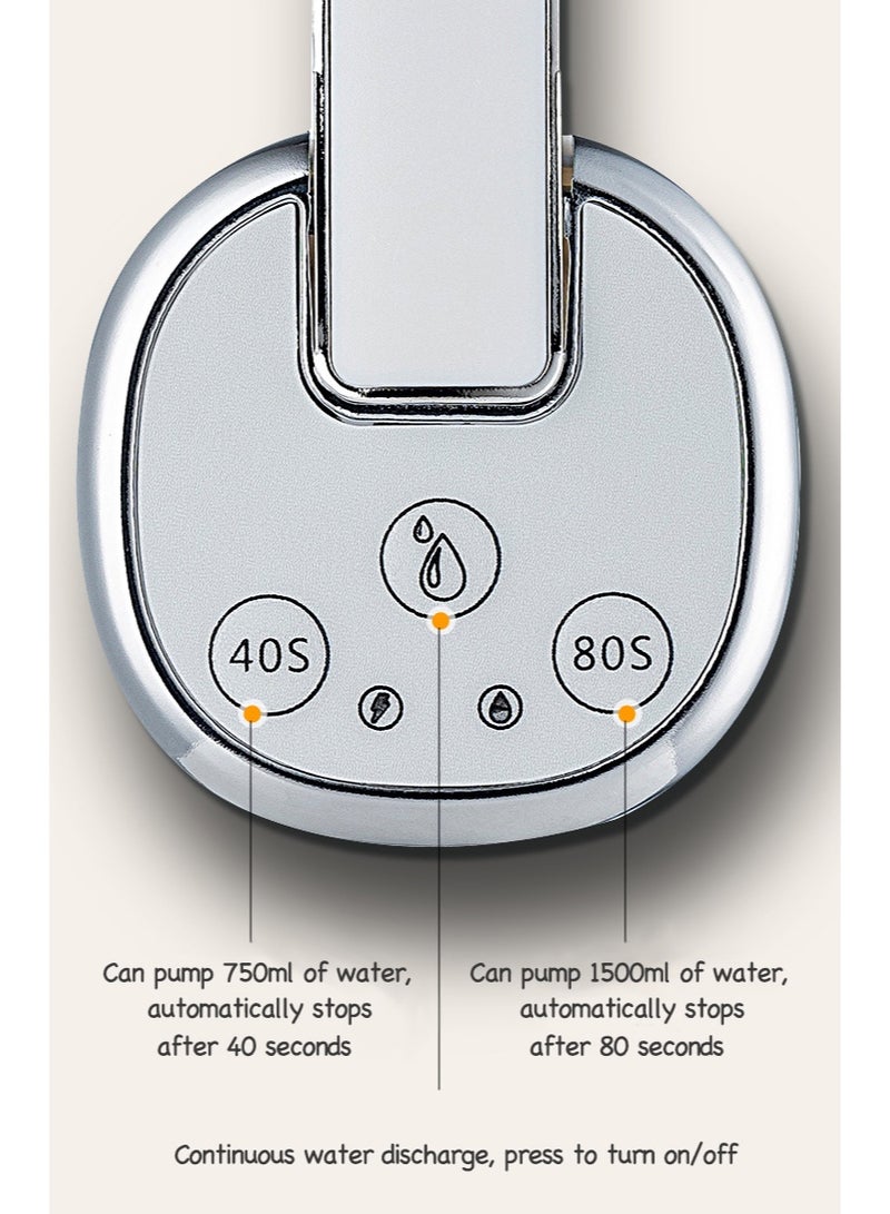 مضخة ماء كهربائية محمولة - بطارية عالية الكفاءة للمطبخ المنزلي والمكتب والرحلات الخارجية - Image 3