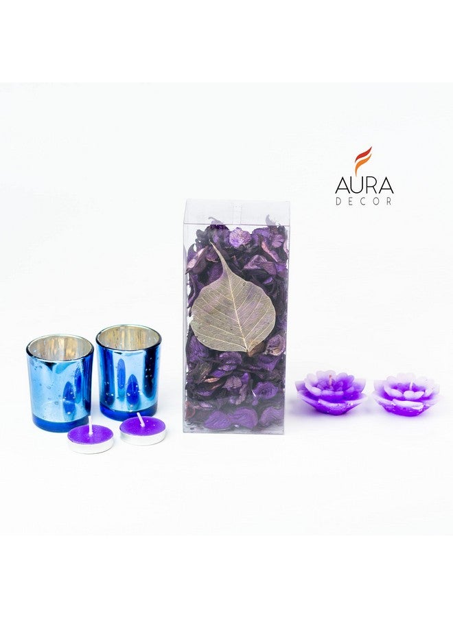 AURA DECOR AuraDecor Wax Candle Gift Set (Lavender) - Image 3