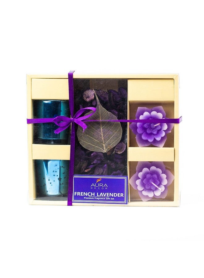 AURA DECOR AuraDecor Wax Candle Gift Set (Lavender) - Image 1