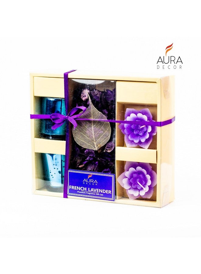 AURA DECOR AuraDecor Wax Candle Gift Set (Lavender) - Image 2