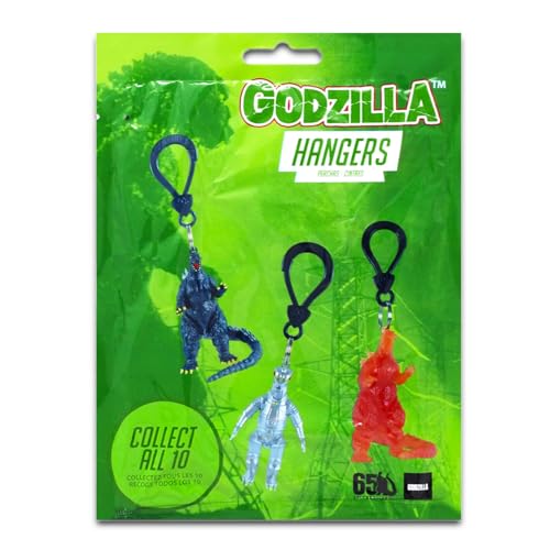 Godzilla Blind Bags Party Favors 4 Pack Bundle with 4 Godzilla Keychain Mystery Figures Plus Stickers Bag Clips - Image 5