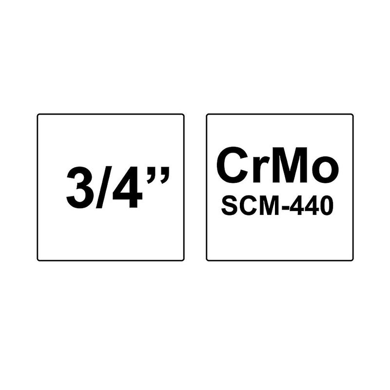 Yato YT1167 Impact Socket Adaptor 34 inchF X12 inchMImpact Socket Wrench AdaptorPower ToolsIndustrial toolsMechanical ToolsAutomotiveCrMo SCM440CrV50BV30Black PhosphatedCold Forged - Image 3