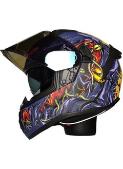 MTS M-801-SNAKE Zombies Orange Helmet  - Image 2