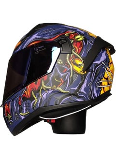 MTS M-801-SNAKE Zombies Orange Helmet  - Image 1