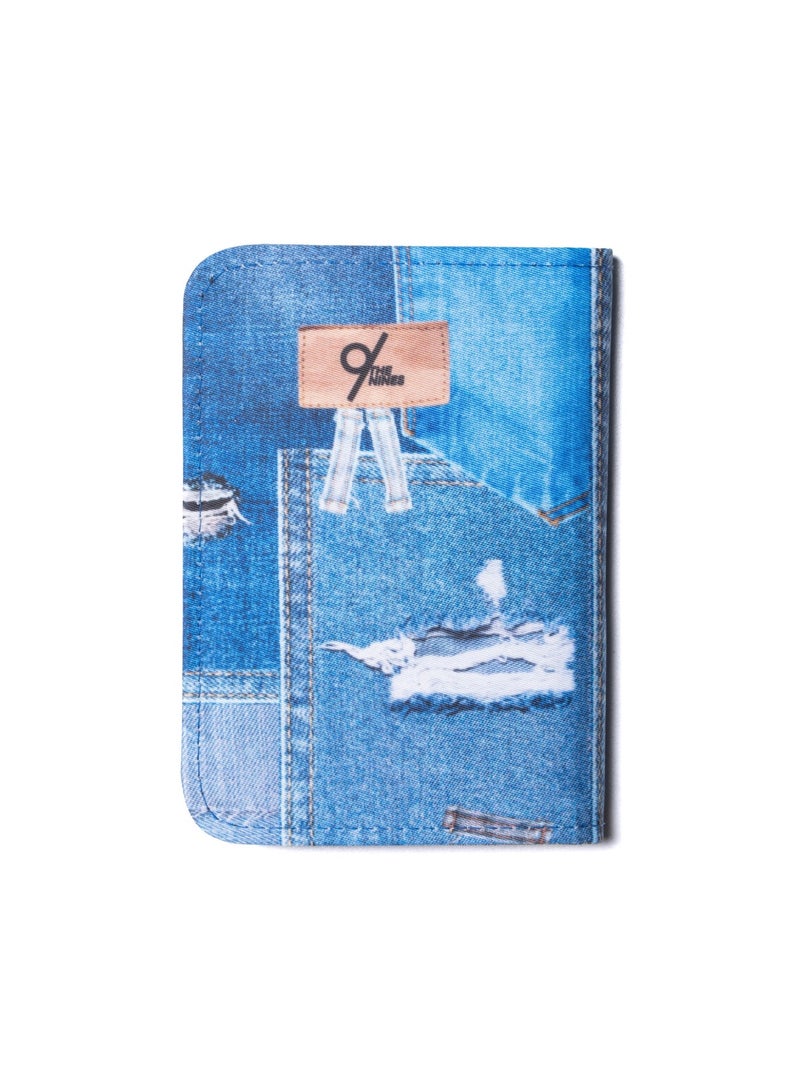 The Nines Passport Cover “Denim” - Image 1