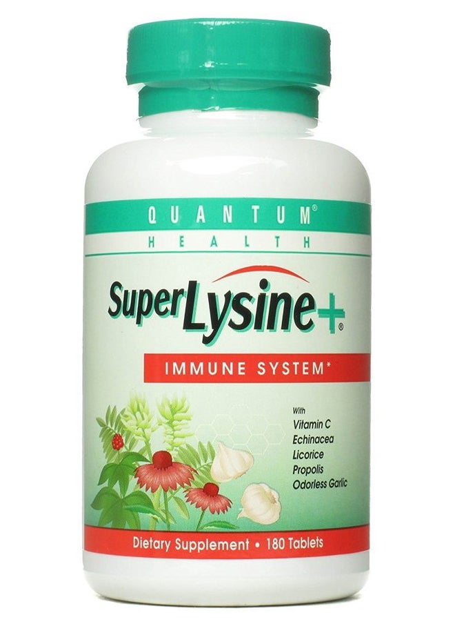 Quantum Amino Acid Super Lysine Plus Tablet - 180 tablets per pack - 3 per case.  - Image 1