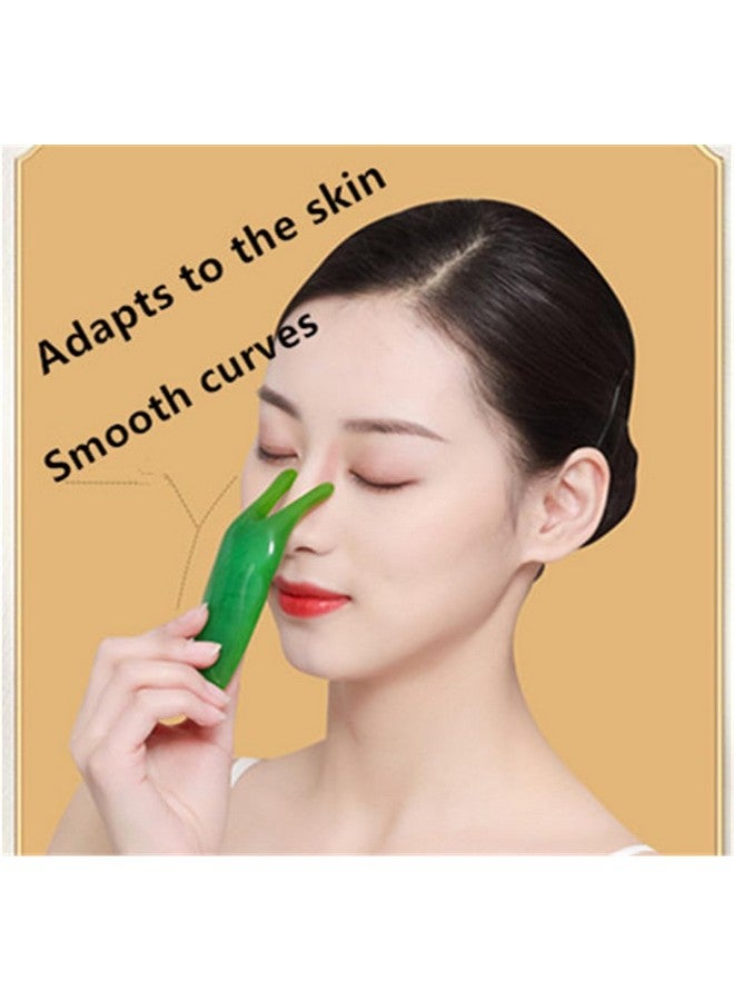 shenghang Gua Sha Facial Tools Face,Gua Sha Massage for Nose Scraping Tools Tool for Nose、Face&Body,Relieve Rhinitis、Tensions and Reduce Puffiness - Image 4