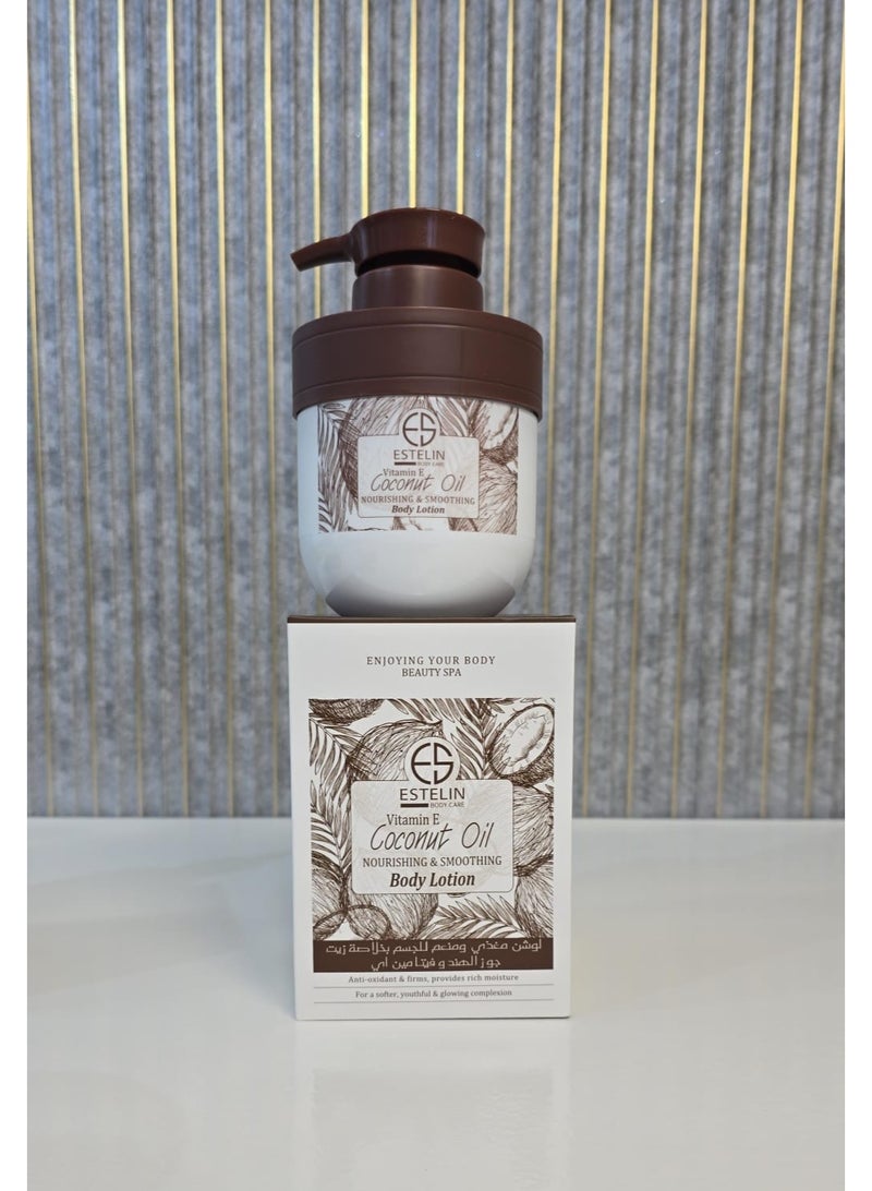 إستيلين مجموعة العناية بالجسم بجوز الهند – 3 قطع (100مل + 300مل + 250مل) لعناية متكاملة وترطيب يدوم - Image 4