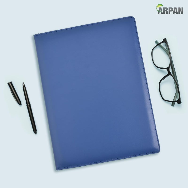 A4 Professional Display Book Folder for Presentation, Artwork, Interviews, CVS - A4 Display Folder with 48 Pockets - 96 Sides (Blue) - Image 5