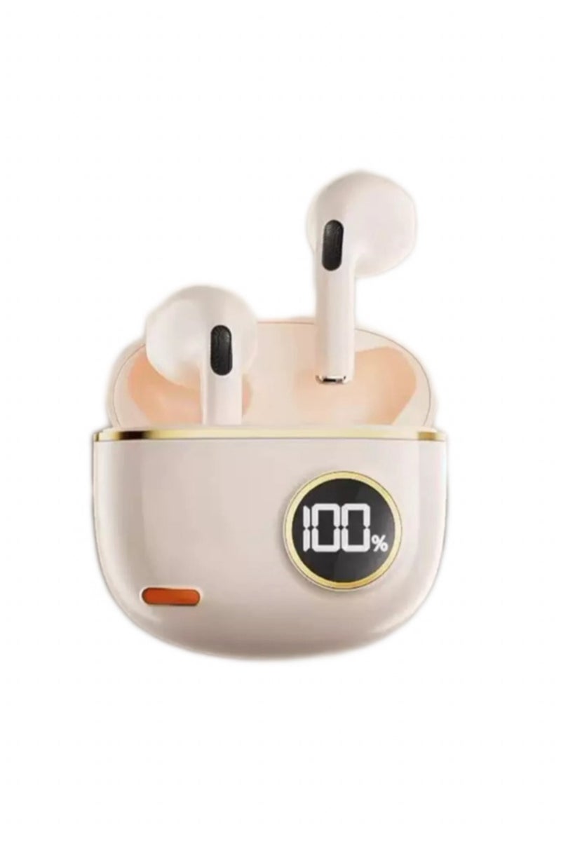 Bluetooth 5.3 Wireless Earphones Ultra Low Latency with LED Digital Display Charging Box, lPX5 Waterproof Earphones with Noise Cancelling Microphone for iPhone/Samsung/Android/iOS - Image 1