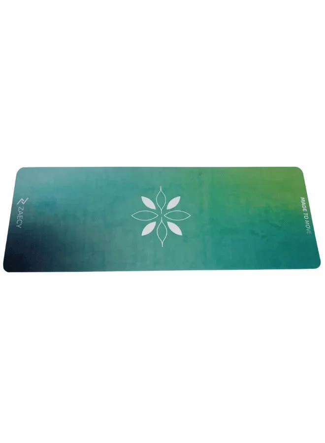 ZAECY Zaecy Anti-Slip Suede & Natural Rubber Yoga Mat/Razzle Dazzle Gradient