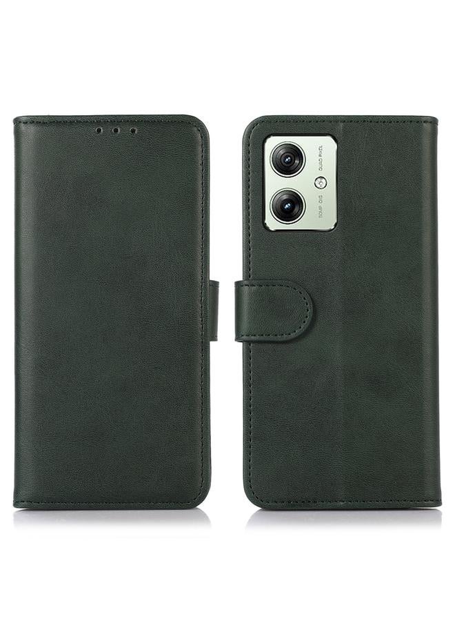 S-TOP Case For Motorola Moto G54 India Cow Texture Leather Phone Case - Image 1