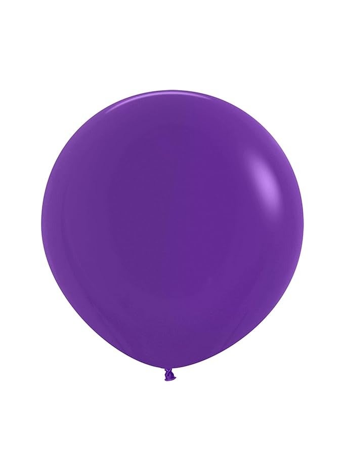 Sempertex Violet Balloons 3PCS/BAG Premium Latex Rich Purple Color Perfect for Birthdays Weddings Baby Showers Parties Celebrations Easy to Inflate Long-Lasting Eco-Friendly Party Décor - Image 1