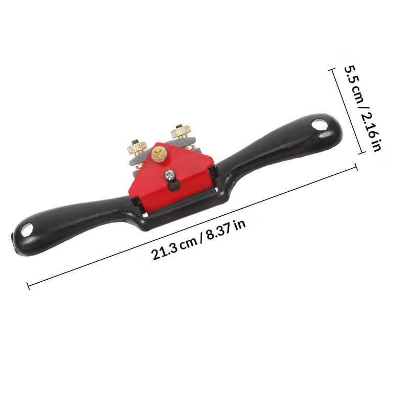 Adjustable Hand Planer For Woodworking With 44mm Blade Red Manual Trimming Tool - Image 3