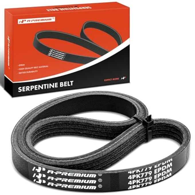 A-Premium 30.65 In 4-Rib Serpentine Drive Belt For Honda, Nissan, Acura, Chevrolet, Daihatsu, Eagle, Infiniti, Mazda, Mitsubishi & Pontiac Civic, Altima, Murano, Maxima, Quest, Gas Only - Image 4
