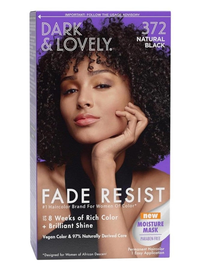 دارك آند لافلي اللون 372 أسود طبيعي (عبوتان) - Image 3