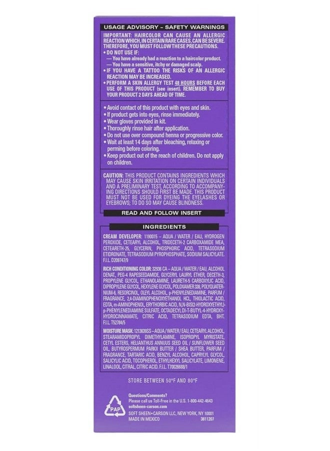 دارك آند لافلي اللون 372 أسود طبيعي (عبوتان) - Image 4