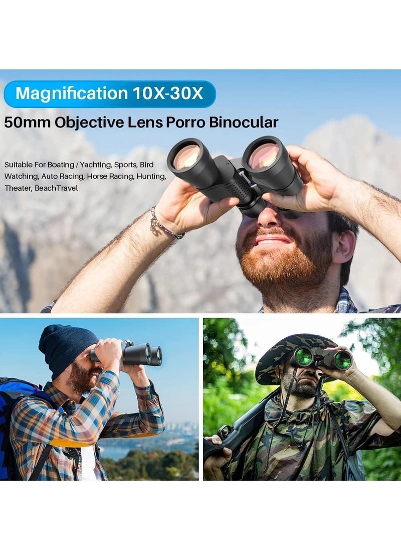 Generic Dual Zoom Powerful Binoculars Long Range Spyglass Bak4 Prism Monocular Hunting For Camping Equipment  - Image 3