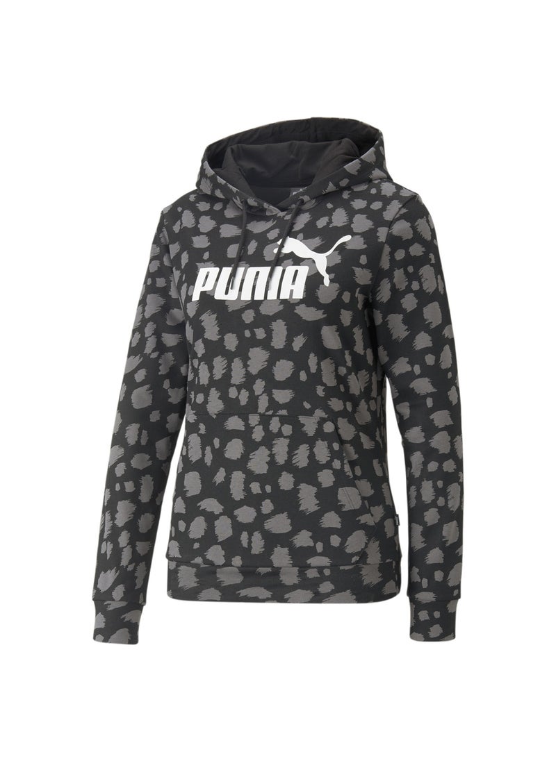 PUMA - Essentials+ Animal Womens Hoodie - Image 1