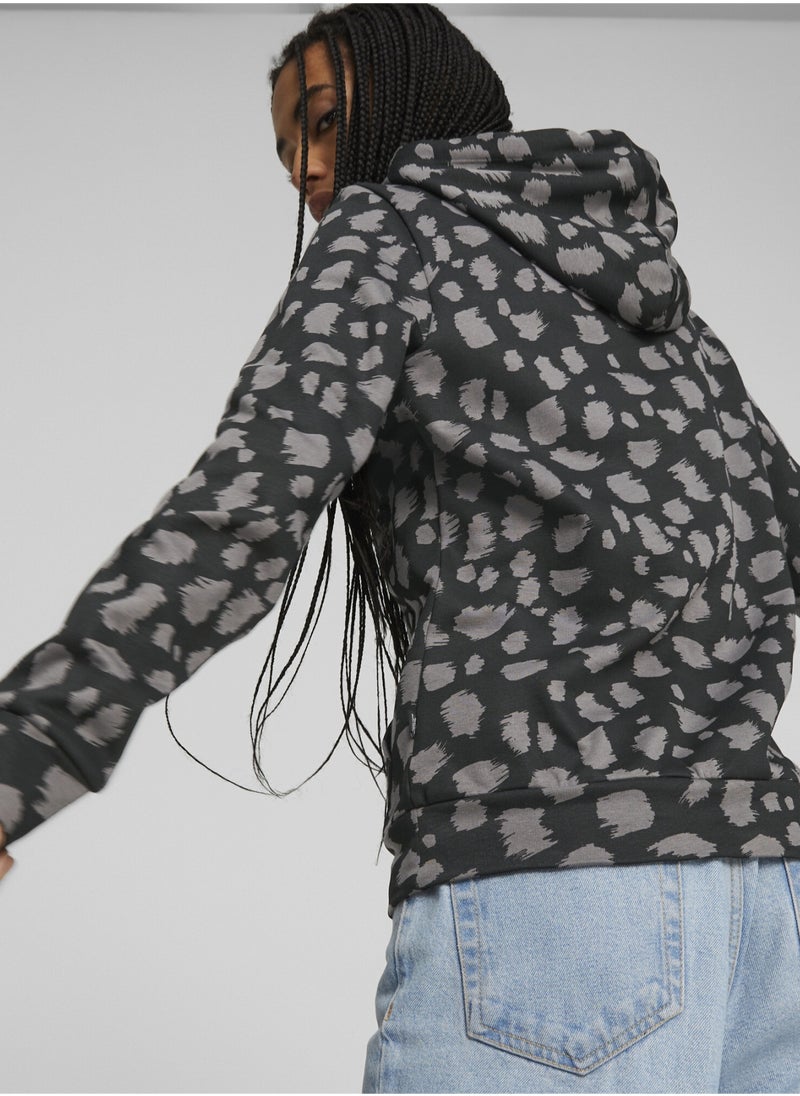 PUMA - Essentials+ Animal Womens Hoodie - Image 1
