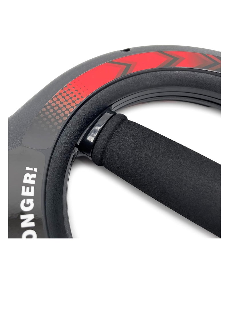 Wrist Grip Strength Trainer, Spinning Burn Muscle Training, Gym Multifunctional Hand and Forearm Trainer, Gripper Exerciser 15kg Strengthener for Arm and Full Body Muscle Training - Image 4
