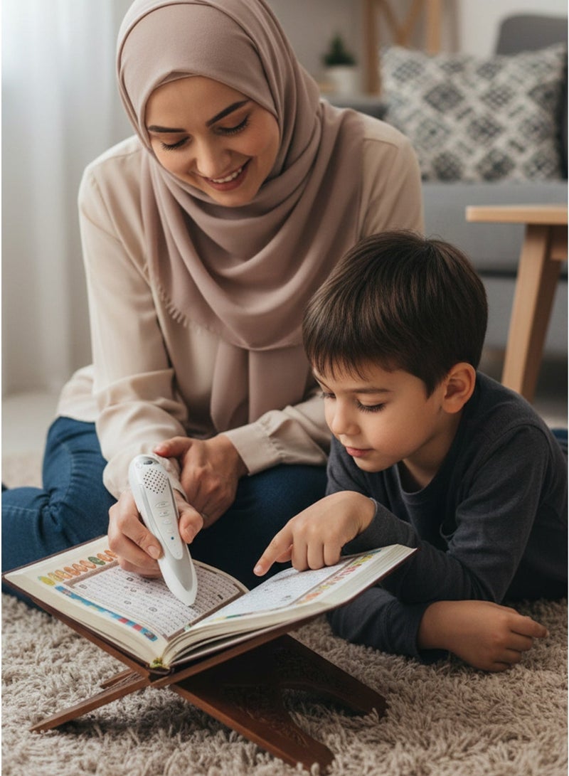 قلم قراءة القرآن الإلكتروني الذكي مع التجويد – مجموعة كاملة من القرآن الكريم الصوتي والتفسير والتعليم الإسلامي لجميع الأعمار - Image 3