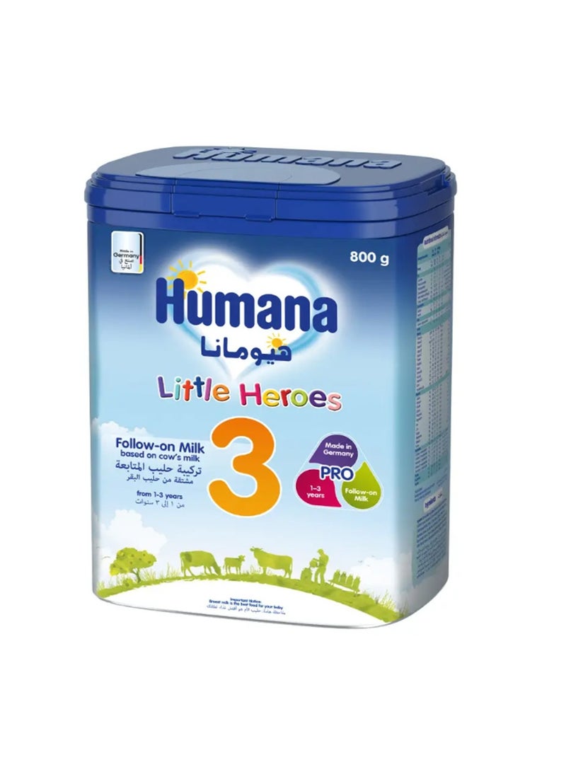 Humana 3 Probalance Gmo-Free Baby Formula 800g - Image 1