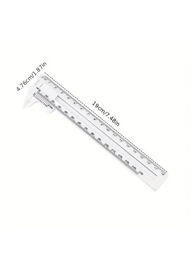 Pink Plastic Vernier Caliper For Jewelry Measurement DIY Projects And Industrial Use - Image 4