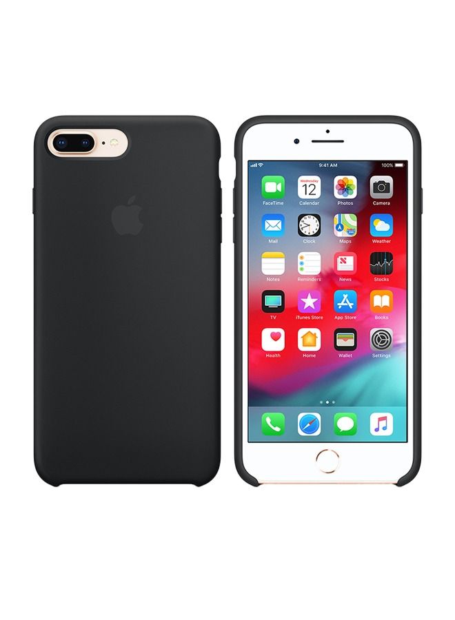 Silicone Case Cover For Apple iPhone 7 Plus/8 Plus Black