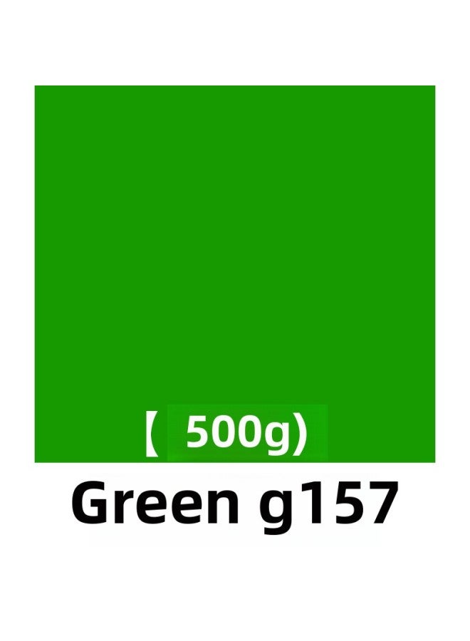 Soft Clay 500g Children's Handmade Diy Toys Colored Clay Clay Handmade Primary School Students Special Safe And Non-toxic-Color:Green 500g (G157)  - Image 1