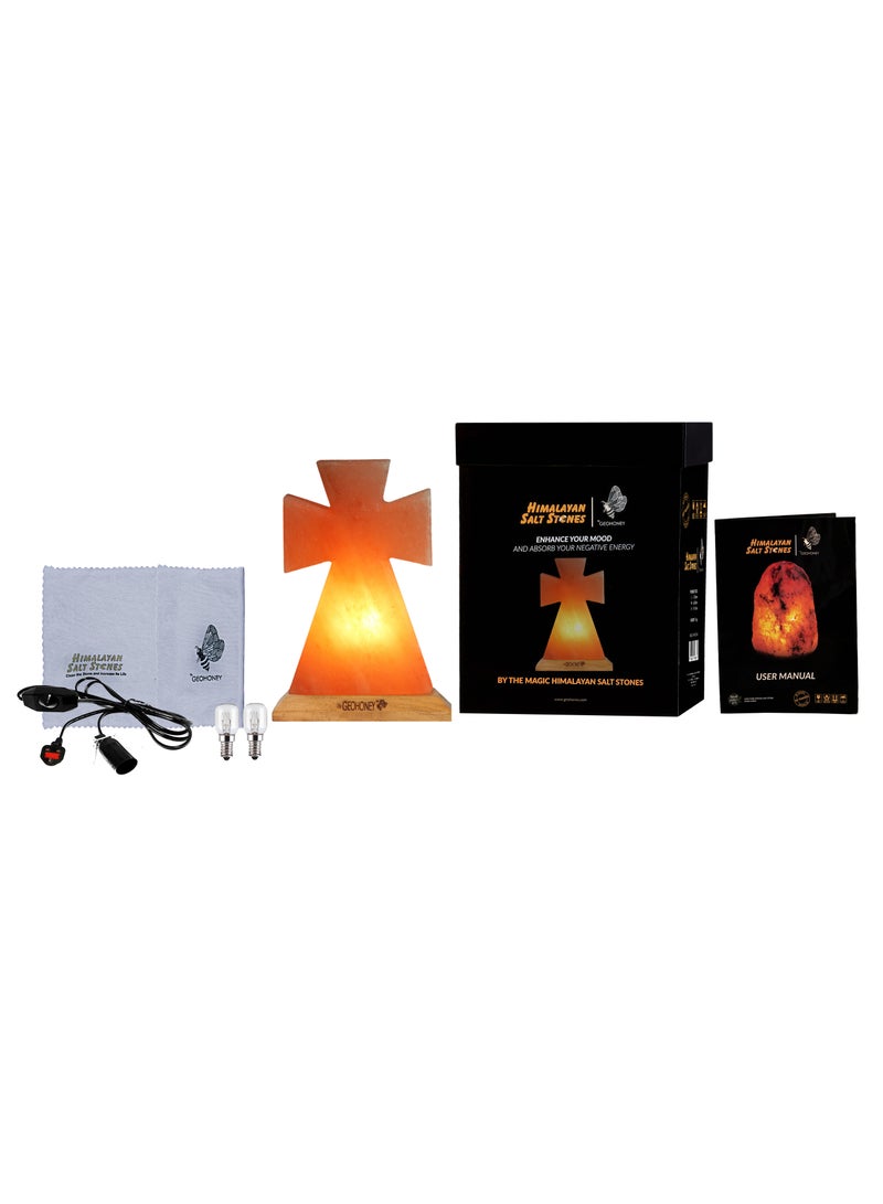 Geohoney - Himalayan Salt Lamp Cross - Image 5