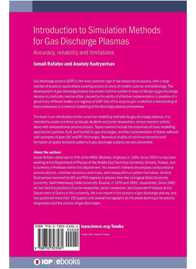 null - Introduction to Simulation Methods for Gas Discharge Plasmas: Accuracy, reliability and limitations - Image 1