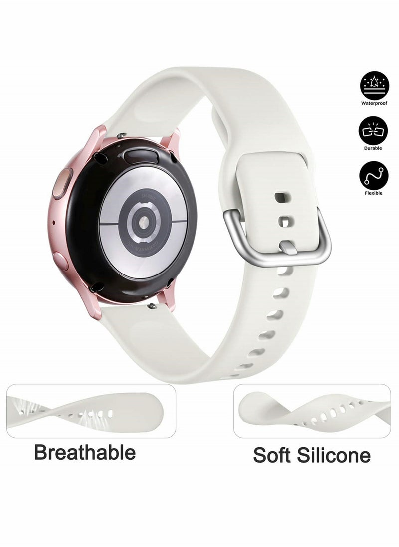 KASTWAVE 3 Pack 20 mm Watch Bands Compatible for Samsung Galaxy Watch Active 2  - Image 5