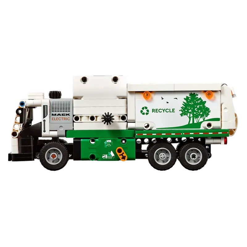 LEGO - Technic Mack LR Electric Garbage Truck 503 Pieces - 42167 - Image 4