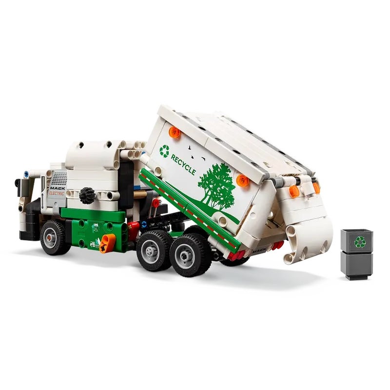 LEGO - Technic Mack LR Electric Garbage Truck 503 Pieces - 42167 - Image 5