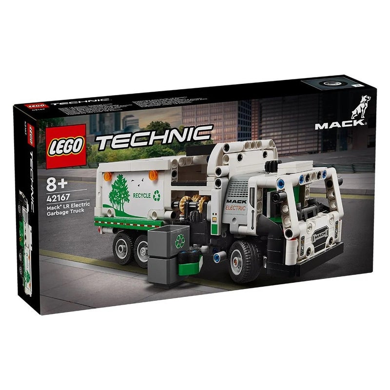 LEGO - Technic Mack LR Electric Garbage Truck 503 Pieces - 42167 - Image 1