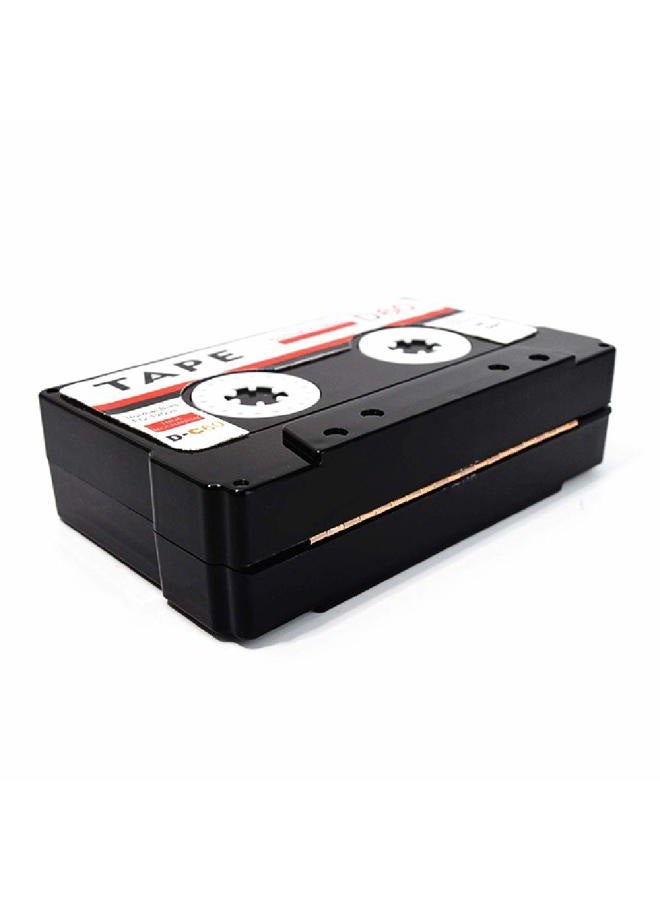 QZUnique Women's Elegant Tape Shaped Shoulder Bag Vintage Style Clutch Handbag Black - Image 3