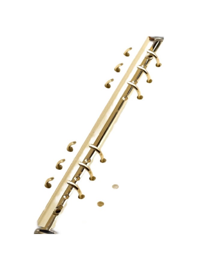 UHOO [Lowest Price Online] Uhoo Party Member Study Notebook, A5/100 Sheets, 1 Pack, Leather-Bound Loose-Leaf Style Meeting Record Diary, Brown, 0006 - Image 3