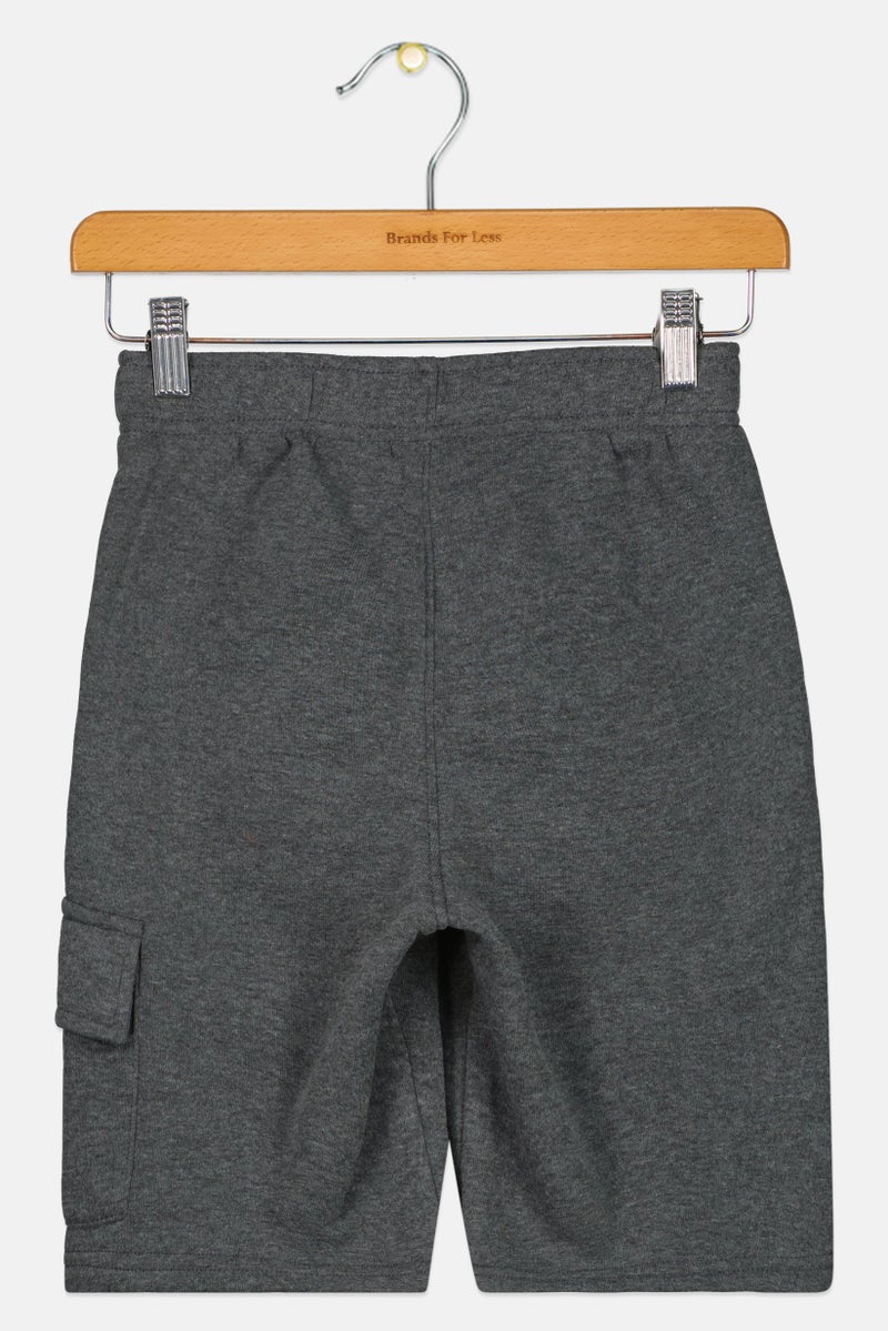 PUMA Kids Boy Sportswear Fit Training Shorts, Grey - Image 2