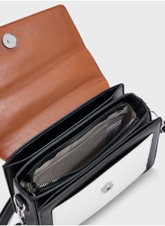 ELLA Color Block Satchel Bag  - Image 5