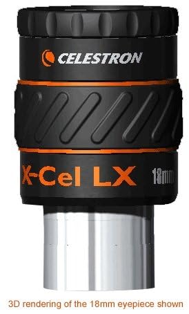 Celestron Celestron X-Cel LX Series Eyepiece - 1.25-Inch 9mm 93423, Black  - Image 3