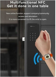Generic X8+ Plus Ultra Series 8 Smart watch 2.08 Inch IPS display NFC Bluetooth V5 Call Waterproof IP67 Wireless Charger - Gold  - Image 5