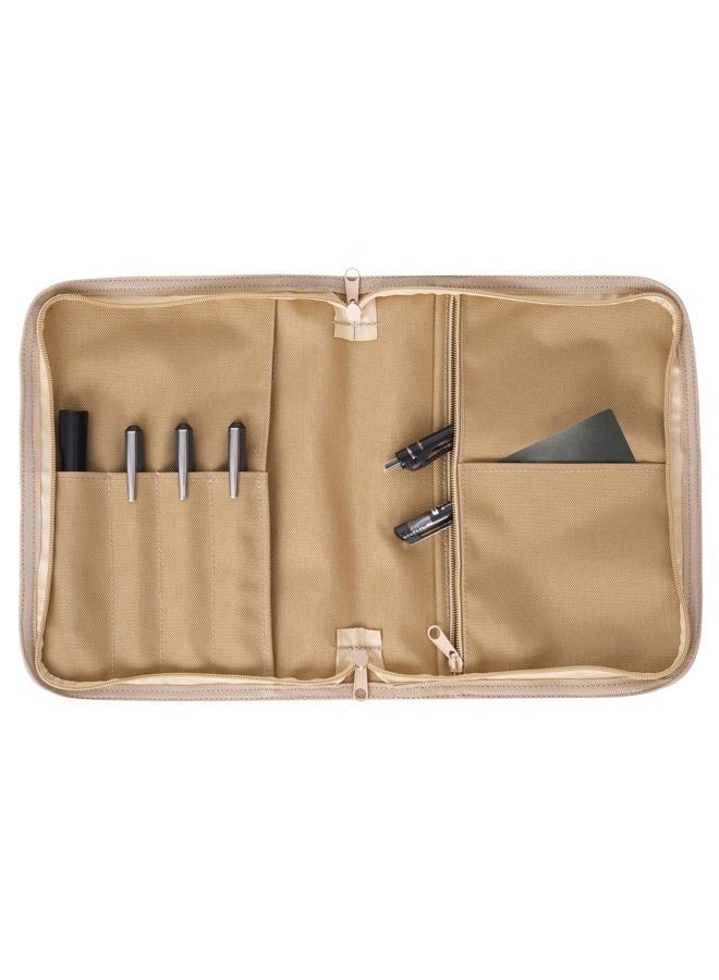 VEPKOIT Tactical Notebook Cover with Zippered for Folders, Large OCP Binder Planner Tactical Portfolio Organizer and A5 Notebook Binder Cover, 7" x 9" Weatherproof Handbook Cover - Coyote (Cover Only) - Image 4
