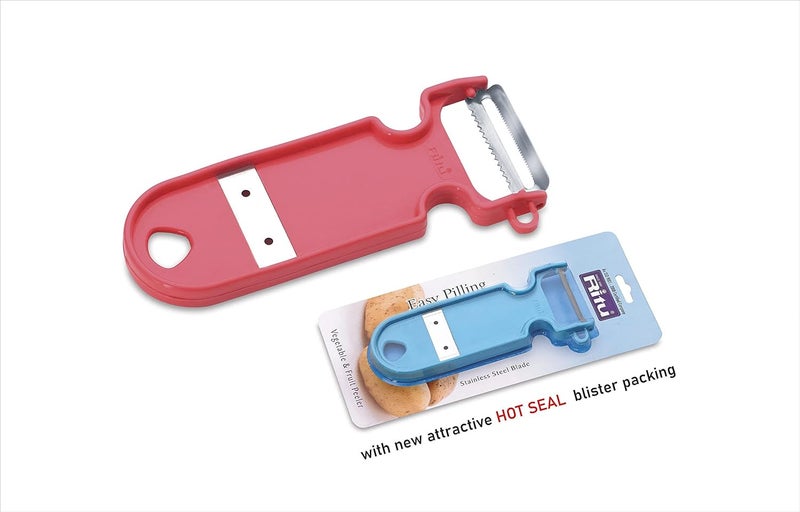 Ritu Movable Peeler, Multicolour & Kitchen Knife Set of 3, Multicolor, Small (J-284) - Image 4