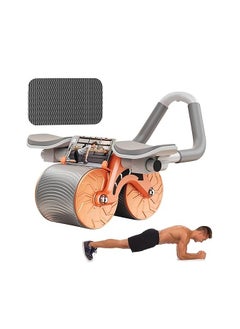 Zoom Plus New with timer Ab Abdominal Exercise Roller Elbow Support abs roller wheel core exercise equipment Automatic Rebound Abdominal Wheel  - Image 1