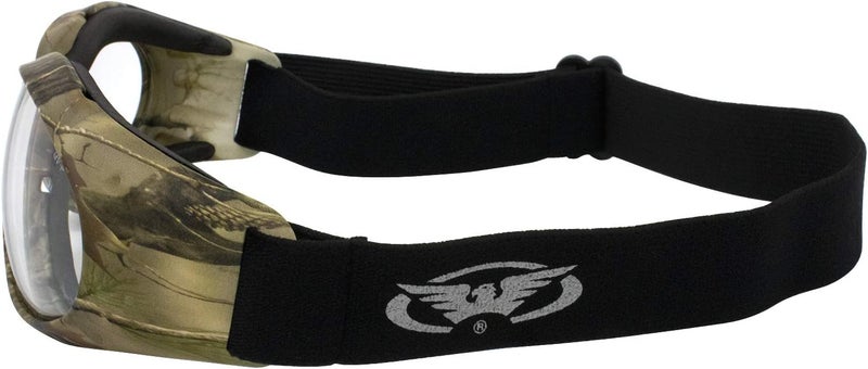 Global Vision Eliminator Dirt Bike Padded Motorcycle Riding Goggles for Men and Women (Black Frame/Smoke Lens) - Image 3