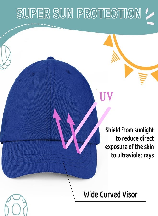 Durio Baby Baseball Cap Toddler Baseball Hat Sun Protection Baby Hats 12-18 Months Adjustable Cute Boy Girl Hat C Klein Blue 12-24 Months - Image 2