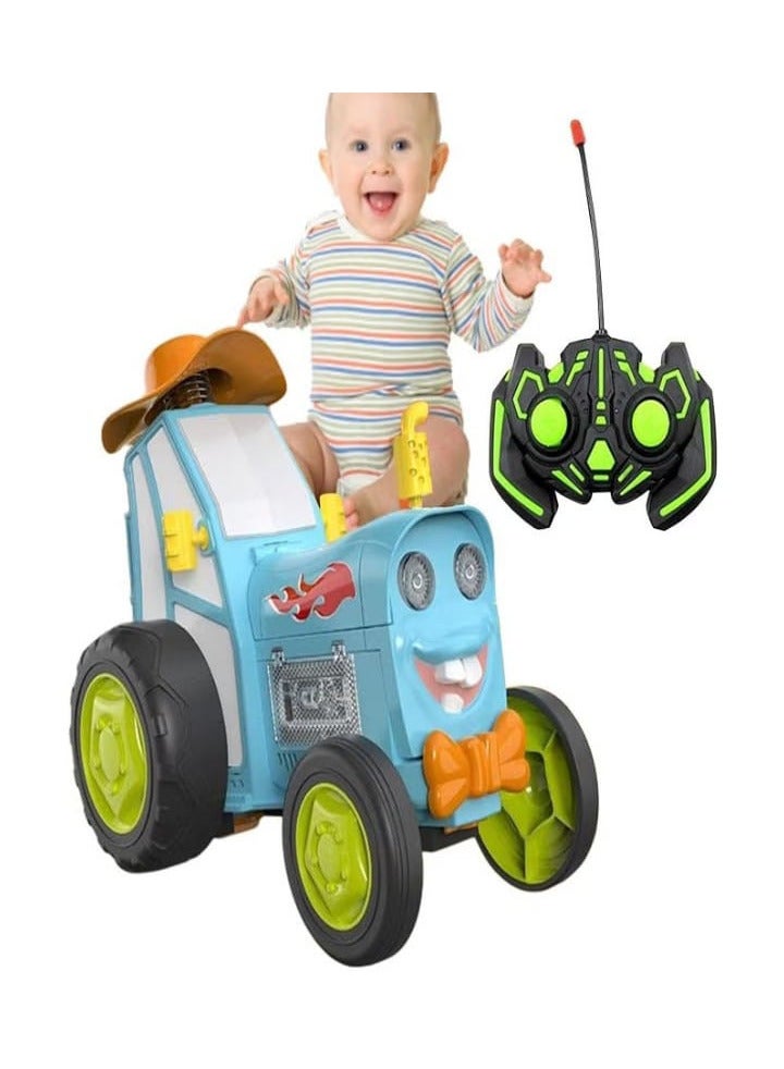 ألعاب سيارة القفز المجنونة، سيارة تحكم عن بعد للأطفال، ألعاب للأولاد سيارة بهلوانية مع موسيقى خفيفة LED، سيارة Rc قابلة لإعادة الشحن - Image 2