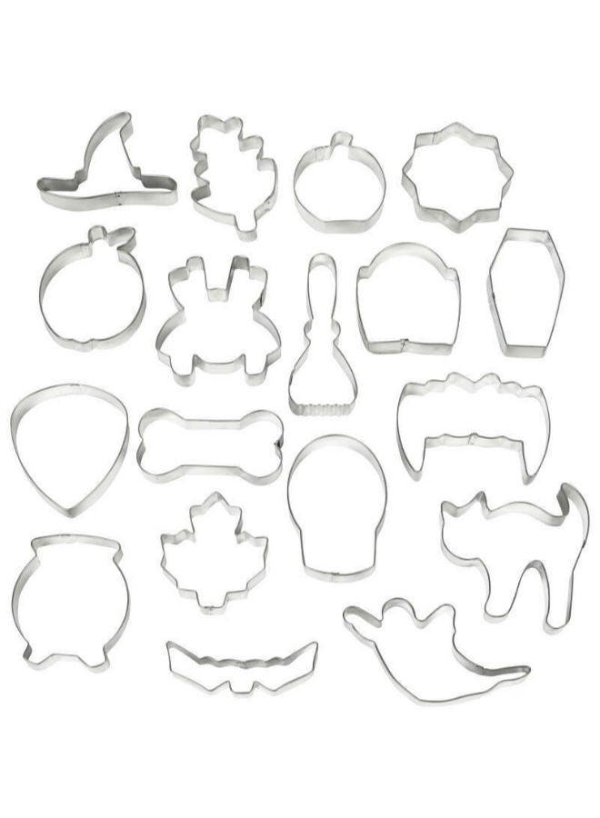 Wilton Halloween Metal Cookie Cutter 18-Pieces - Image 1